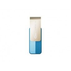 Team Group USB Drive 16GB, C143, USB3.0, Blue, Rotating, Capless,READ 25MB/s, 15g, Lifetime Warranty