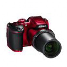 Nikon Digital Compact Camera COOLPIX B500, Red, 16MP, 40x Optical Zoom, Fixed Lens Mini HDMI