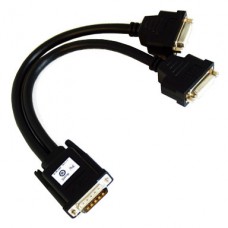 Matrox LFH60 to Dual DVI-I Cable