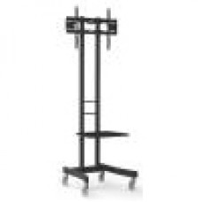 Atdec TV Cart Black Mobile cart for medium and large displays (Supports TVs up to 50KG)