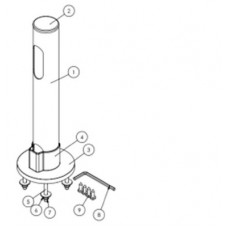 Atdec POS Post Stand - 300mm