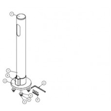 Atdec POS Post Stand - 400mm