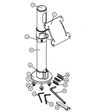 Atdec POS Angled Mount - 400mm