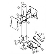 Atdec POS B2B Mount - 400mm (Back to Back)