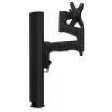 Atdec AWM Single monitor arm solution - 460mm articulating arm - 400mm post - F Clamp - black