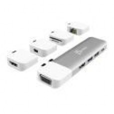 J5Create JCD389 Modular 11-in- 1 mini Dock perfect for MacBook, MacBook Air, MacBook Pro