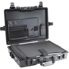 Pelican 1495 Laptop Case with laptop Sleeve & Lid organiser Black. Fits up to 17" laptops