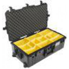 Pelican 1615 Air Case-Padded Dividers-Black