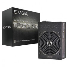 EVGA SuperNOVA 1600 T2, 80+ TITANIUM 1600W, Fully Modular, EVGA ECO Mode, 10 Year Warranty, Includes FREE Power On Self Tester Power Supply